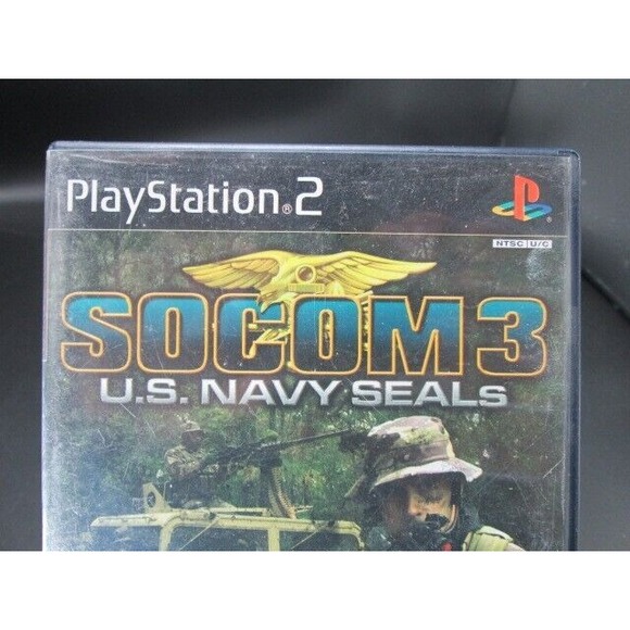 SOCOM 3: U.S. Navy SEALs (Sony PlayStation 2, 2005) CIB - Picture 2 of 10